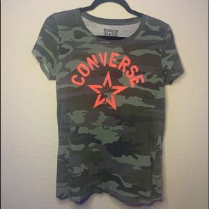 Converse camo T-shirt